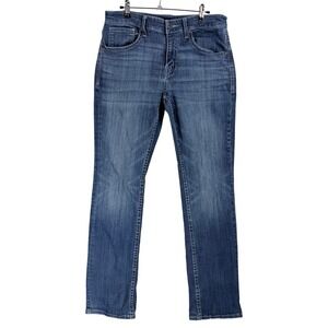 BKE Jake Straight Leg Mens Jeans Blue Medium Wash 33x32 GBS16508